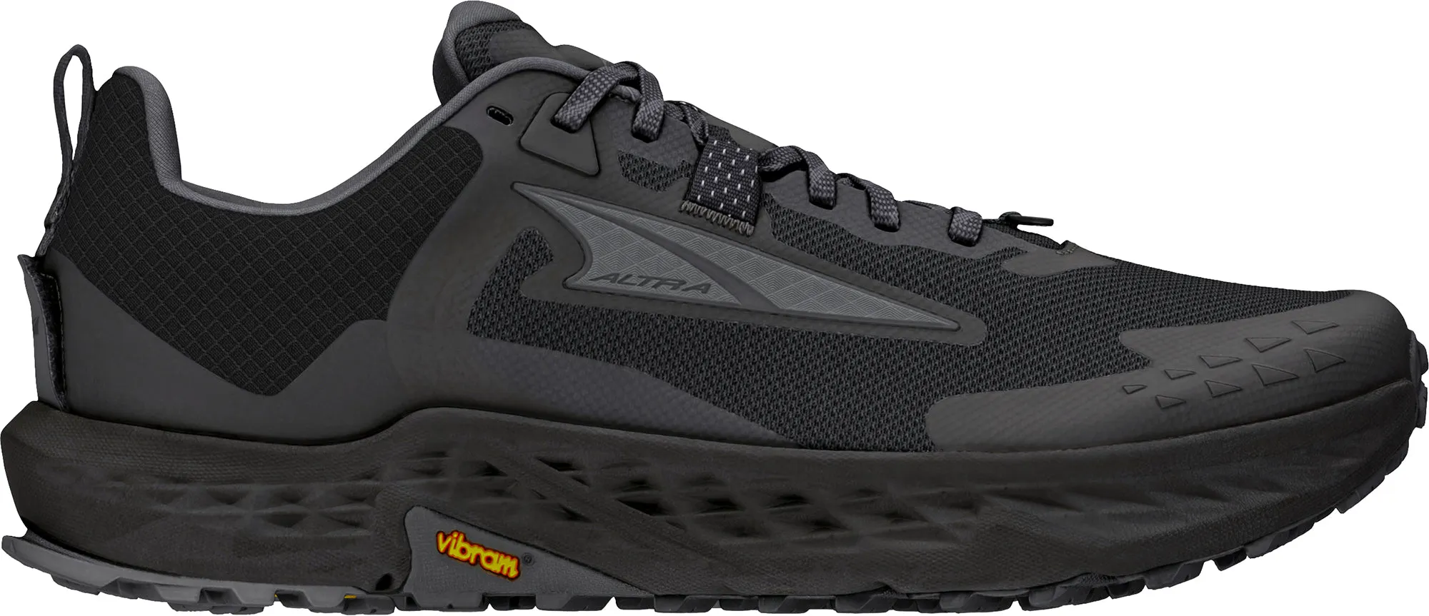 Altra Timp 5 Mens Trail Running Shoes - Black Wide Toe Box Option