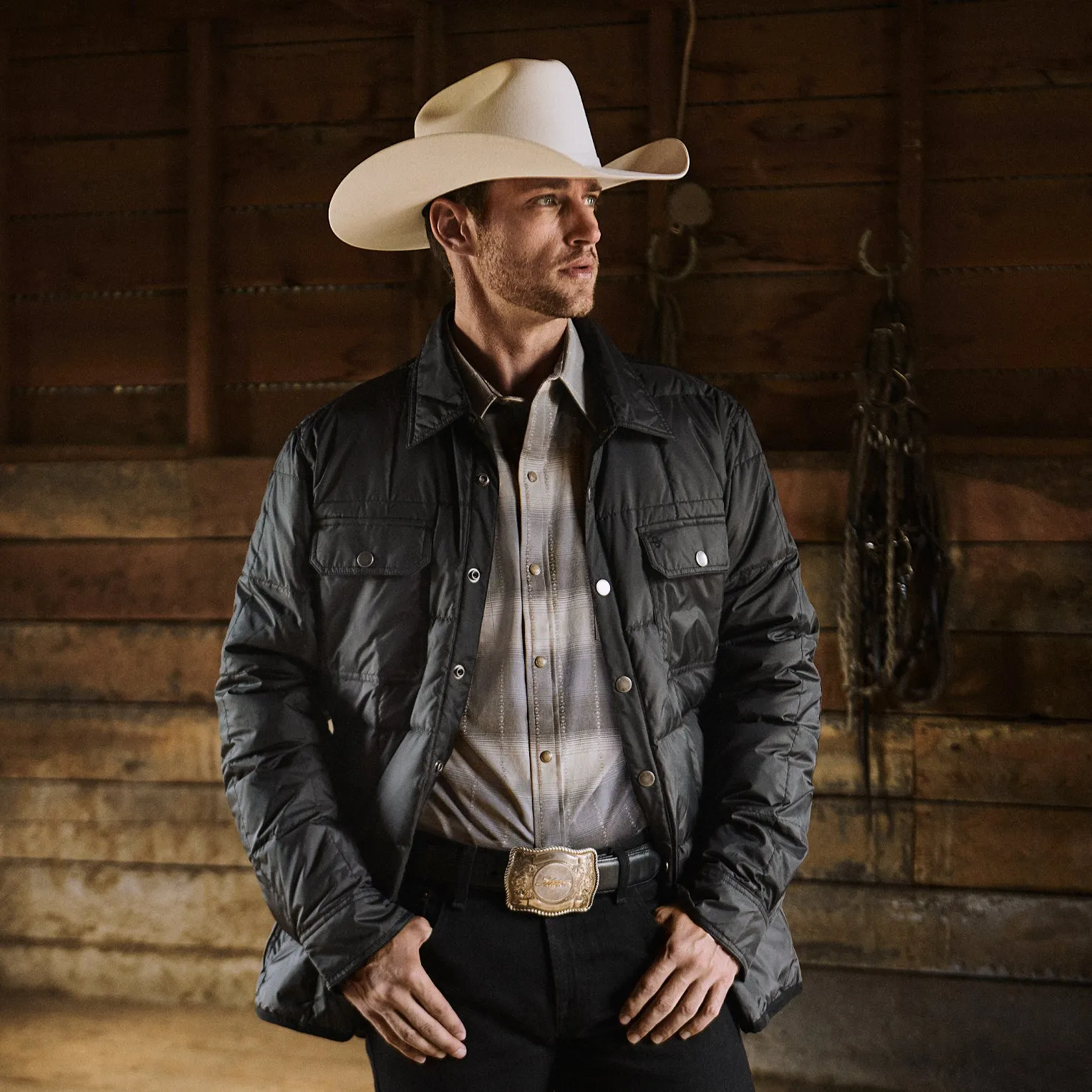 High Visibility Trims All Weather Protection Crushable Black Parachute Jacket