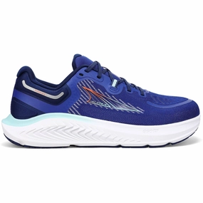 Altra Paradigm 7 Mens Running Shoes - Blue Compression Balanced Sole