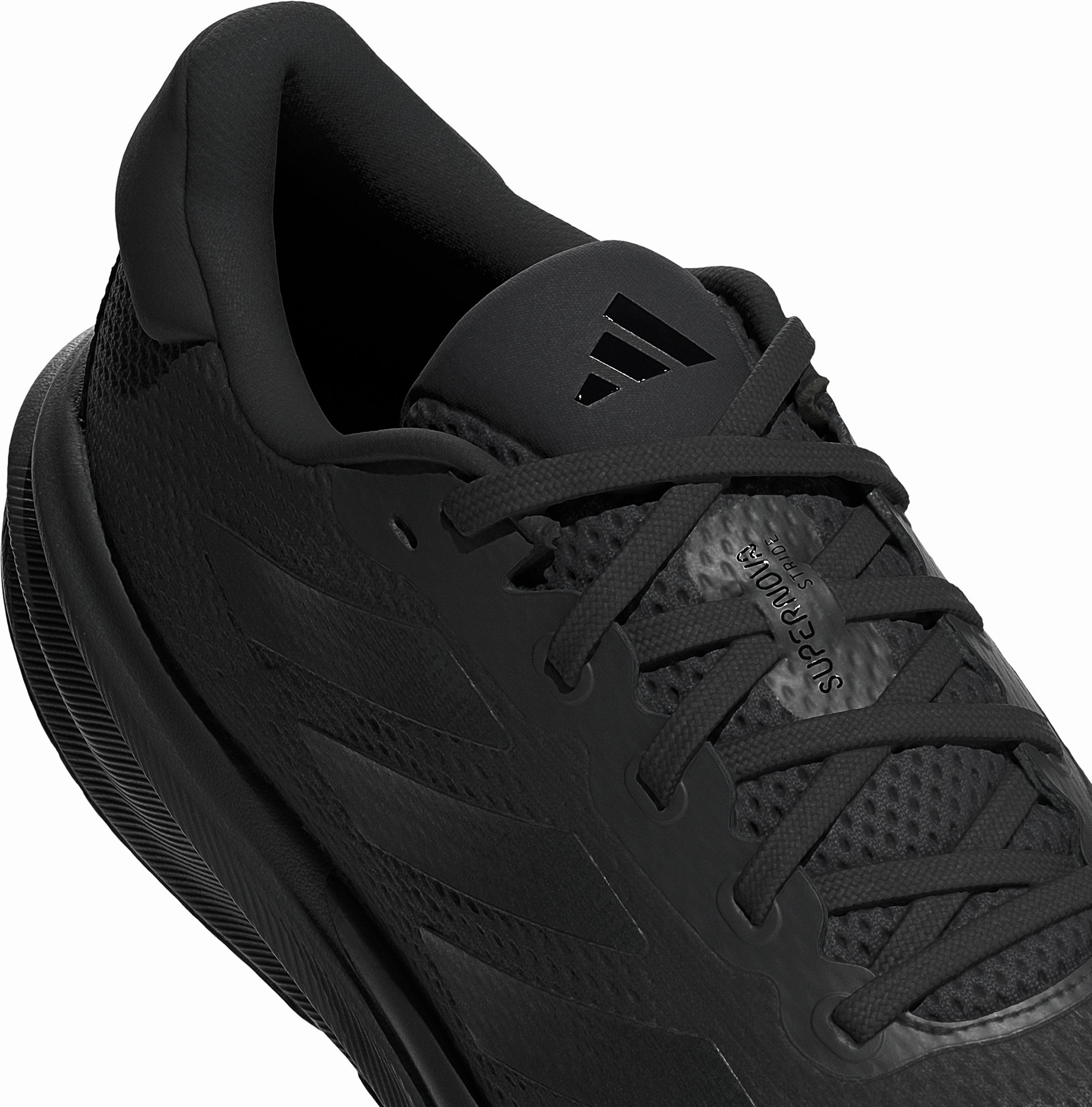 adidas Supernova Stride Mens Running Shoes - Black investment - brand shoes Firm Grip