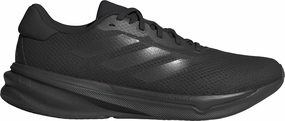 adidas Supernova Stride Mens Running Shoes - Black Microtextured Traction Surface Laser Cut Vents