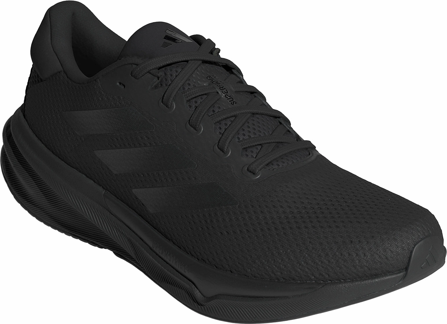 Men's running Wide Fit Option adidas Supernova Stride Mens Running Shoes - Black