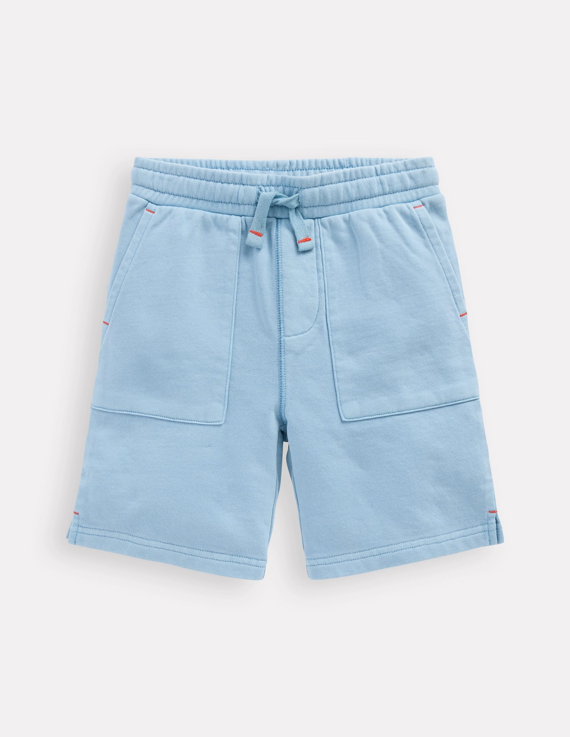 Garment Dye Shorts-Glacier Blue Festival wear