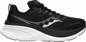 Dynamic Foot Contour Saucony Hurricane 24 WIDE FIT Womens Running Shoes - Black