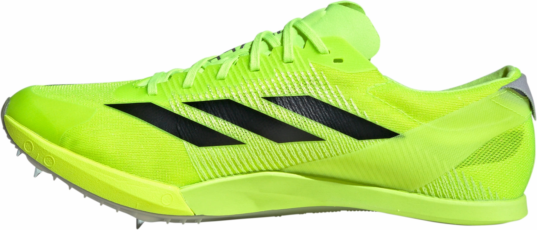 Male Rough surface grip adidas Adizero Finesse Running Spikes - Yellow
