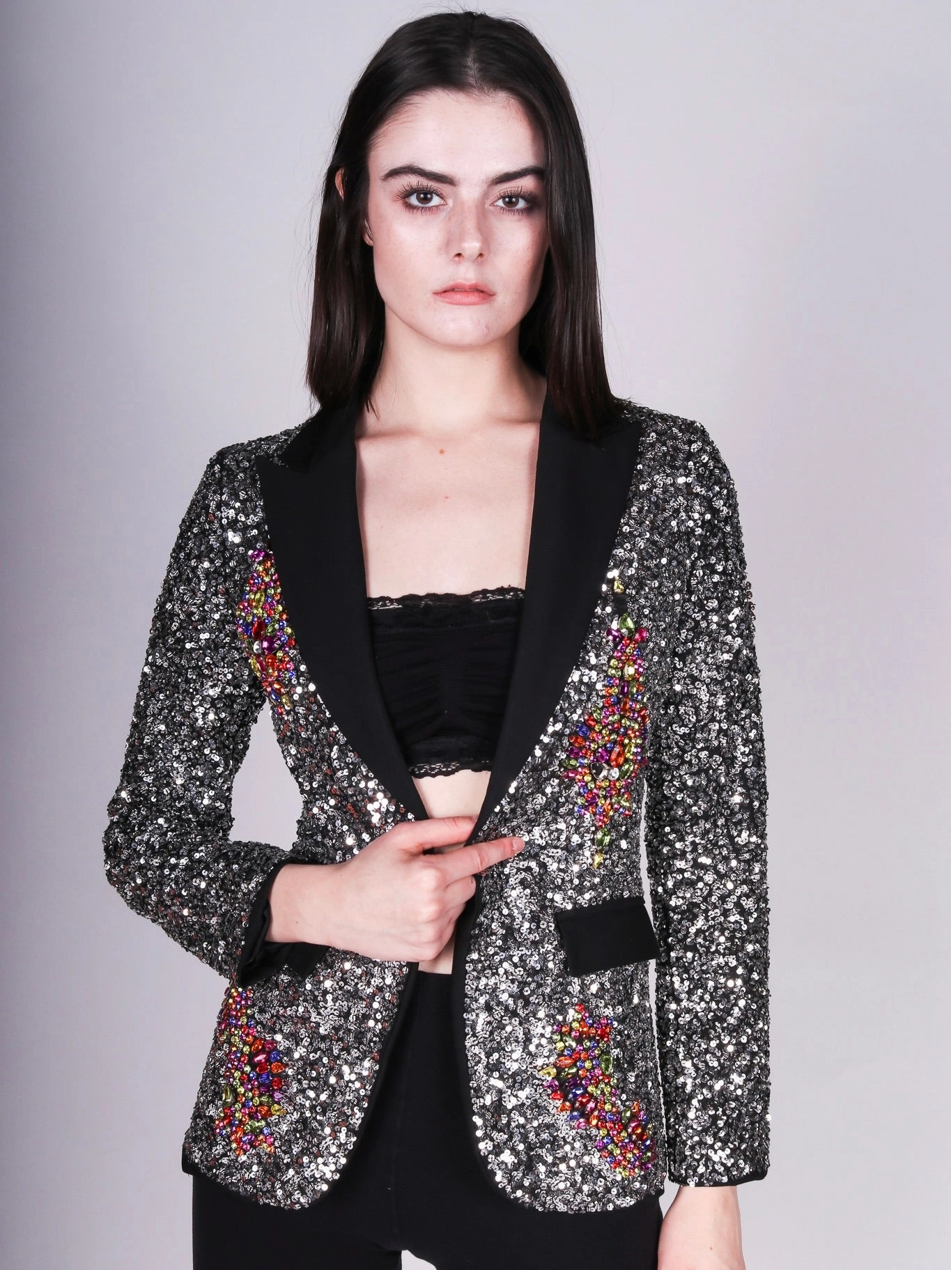 weekend Odor Control Treatment Any Old Iron Bejeweled Blazer