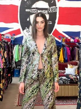 Any Old Iron Blended Camo Suit Smart Appearance