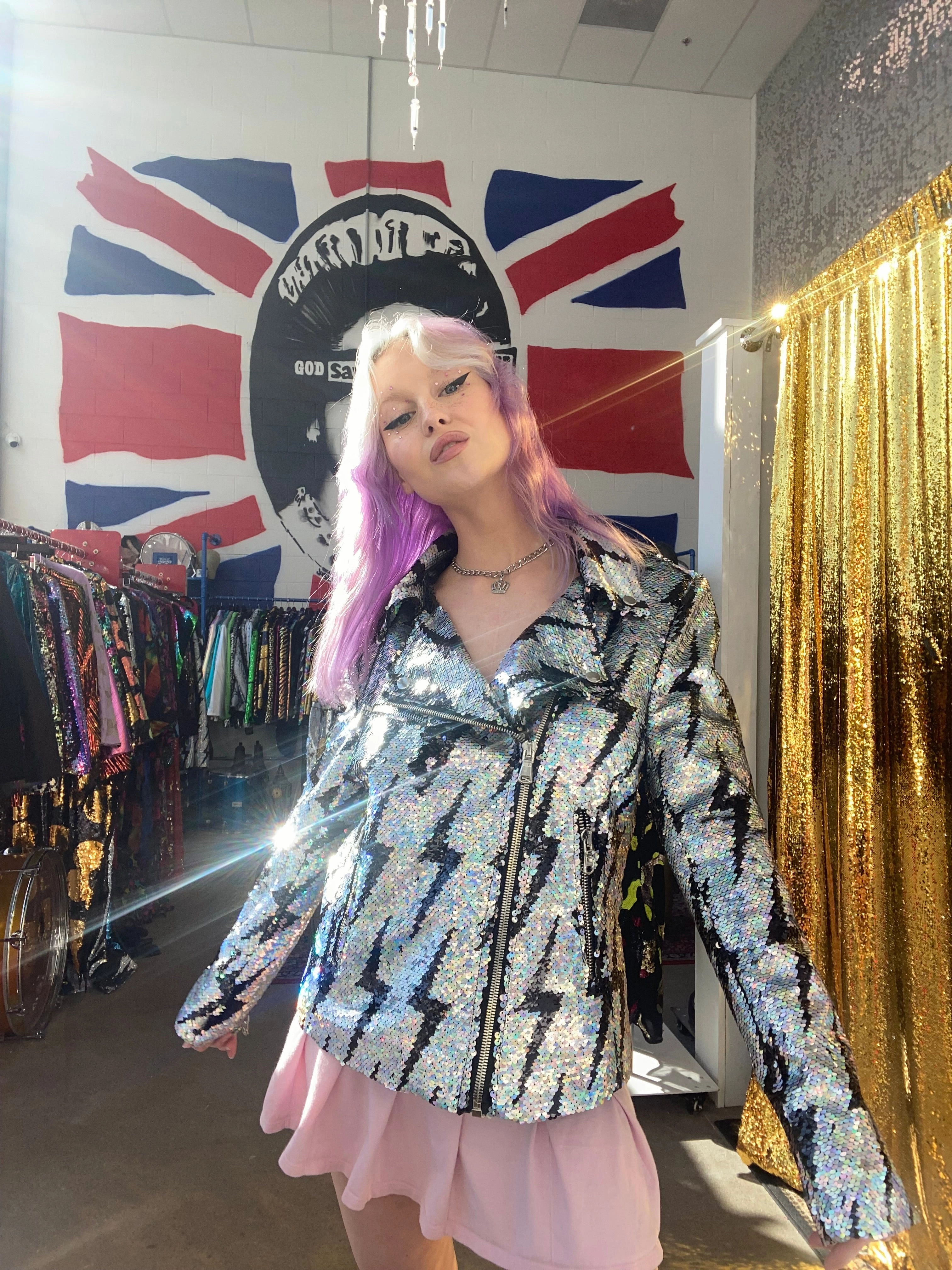 cloudy Any Old Iron Frightening Lightning Moto