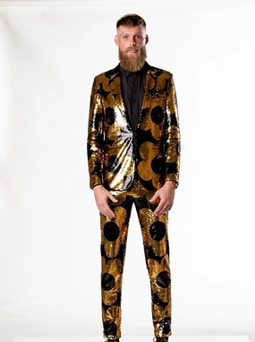 Any Old Iron Men's Quantastic Suit Classic Layering Classic Business Wear