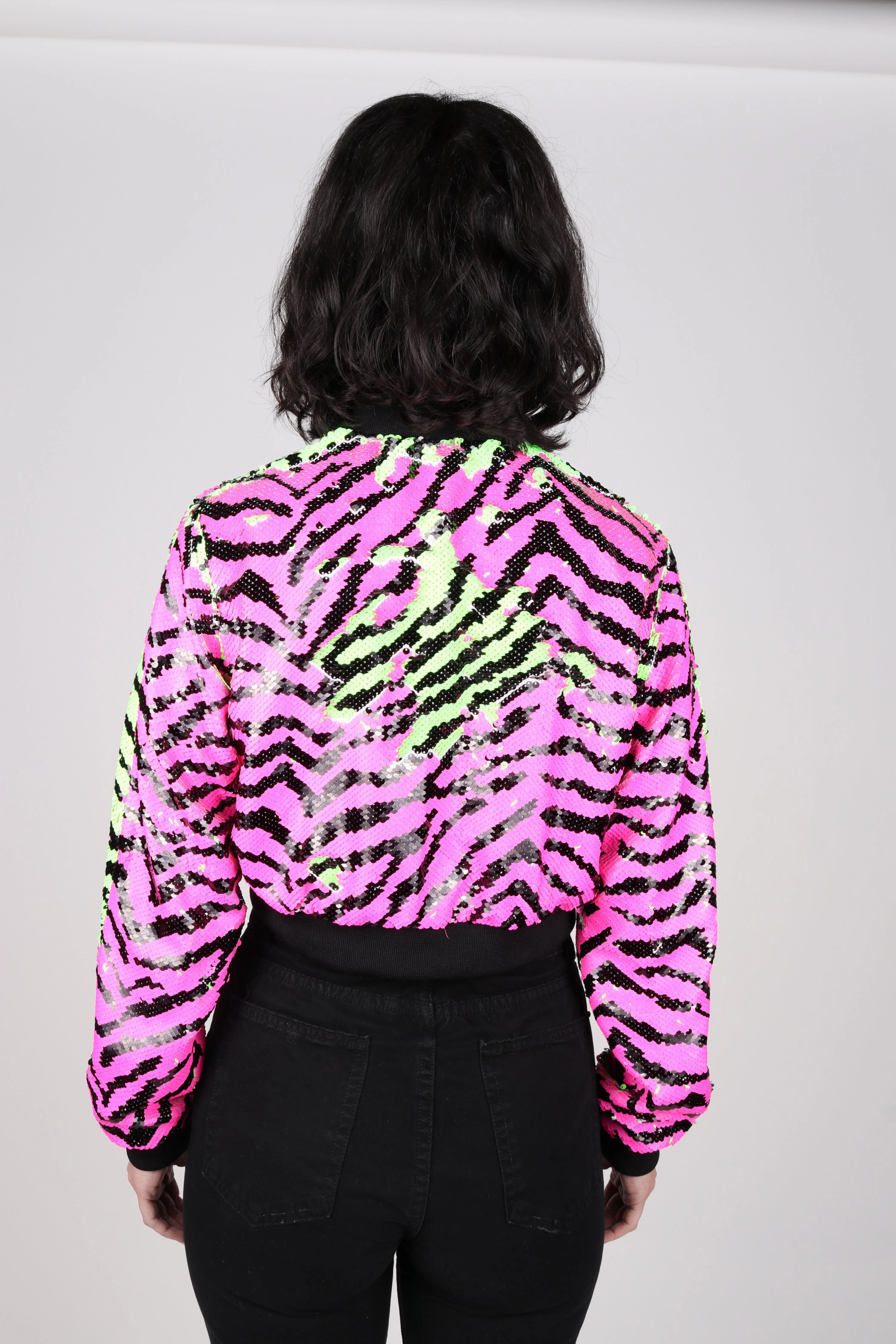 DoubleReinforced Zipper Any Old Iron Neon Bomber