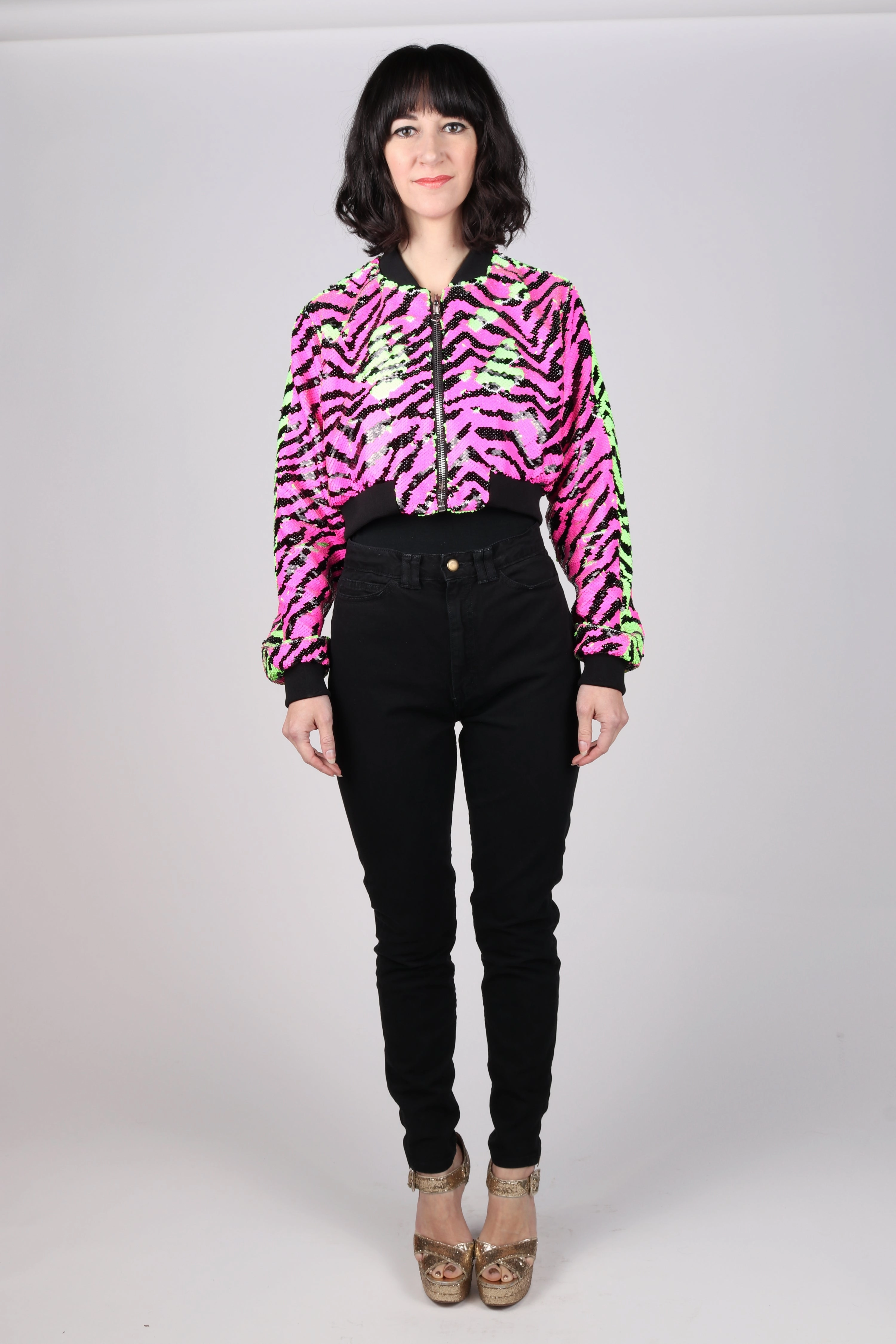 hypoallergenic Loose-fit Any Old Iron Neon Bomber