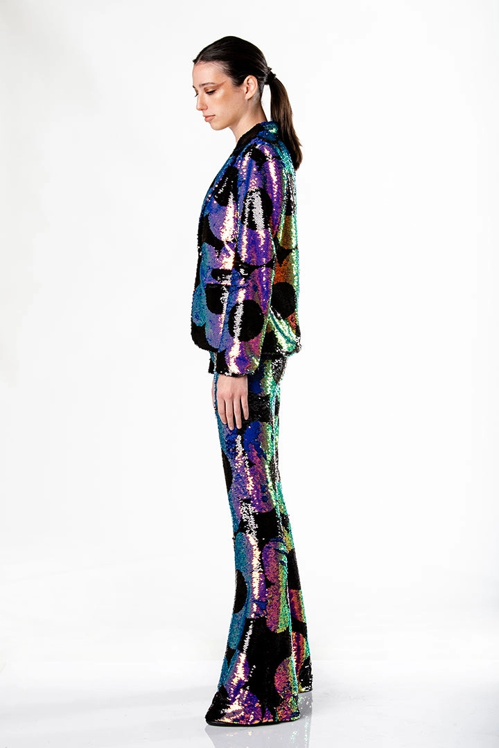 Any Old Iron Quantastic Iridescent Suit Timeless Comfort Work Fit