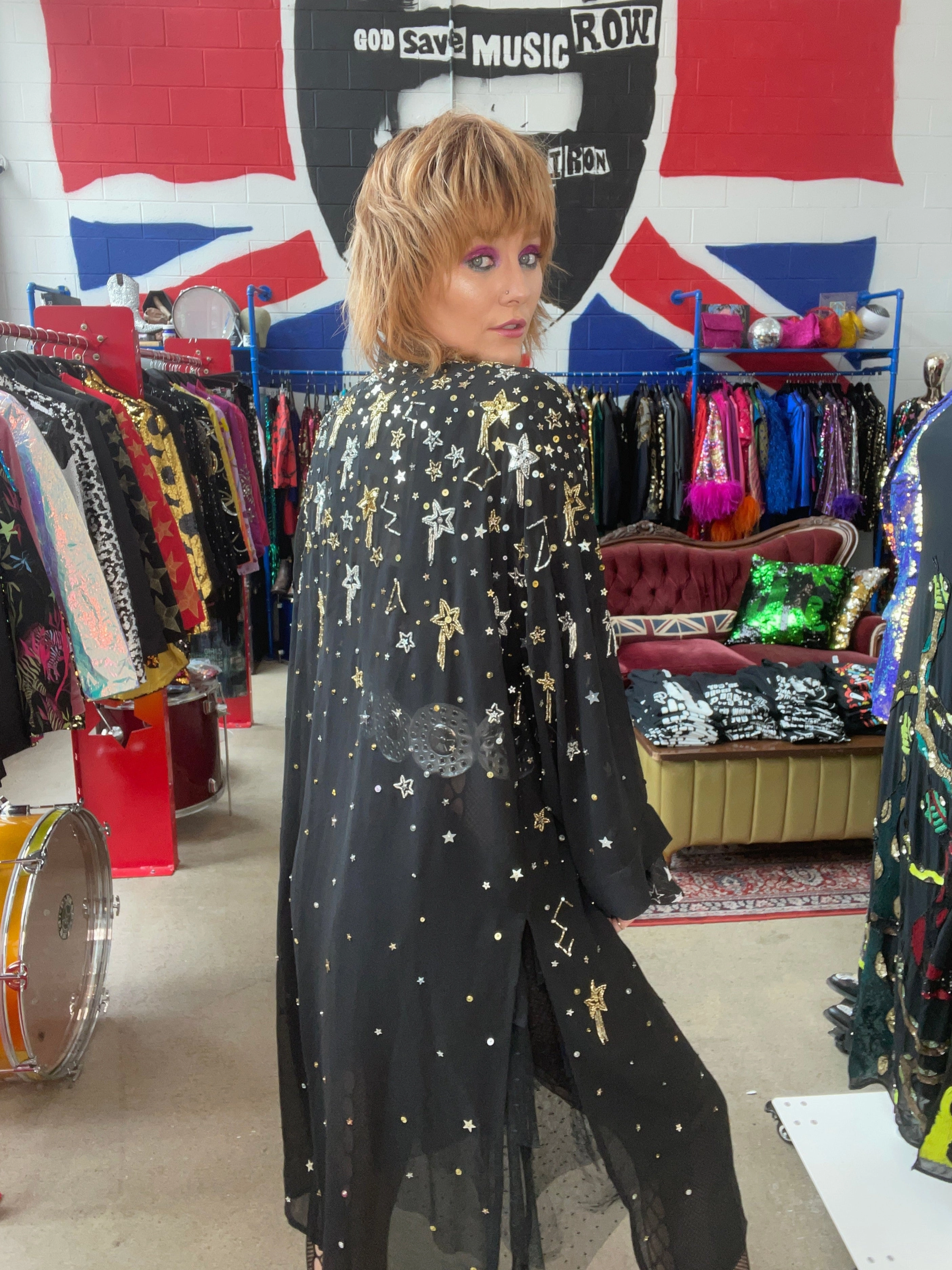 Fleece Lined Dream Any Old Iron Shooting Star Duster