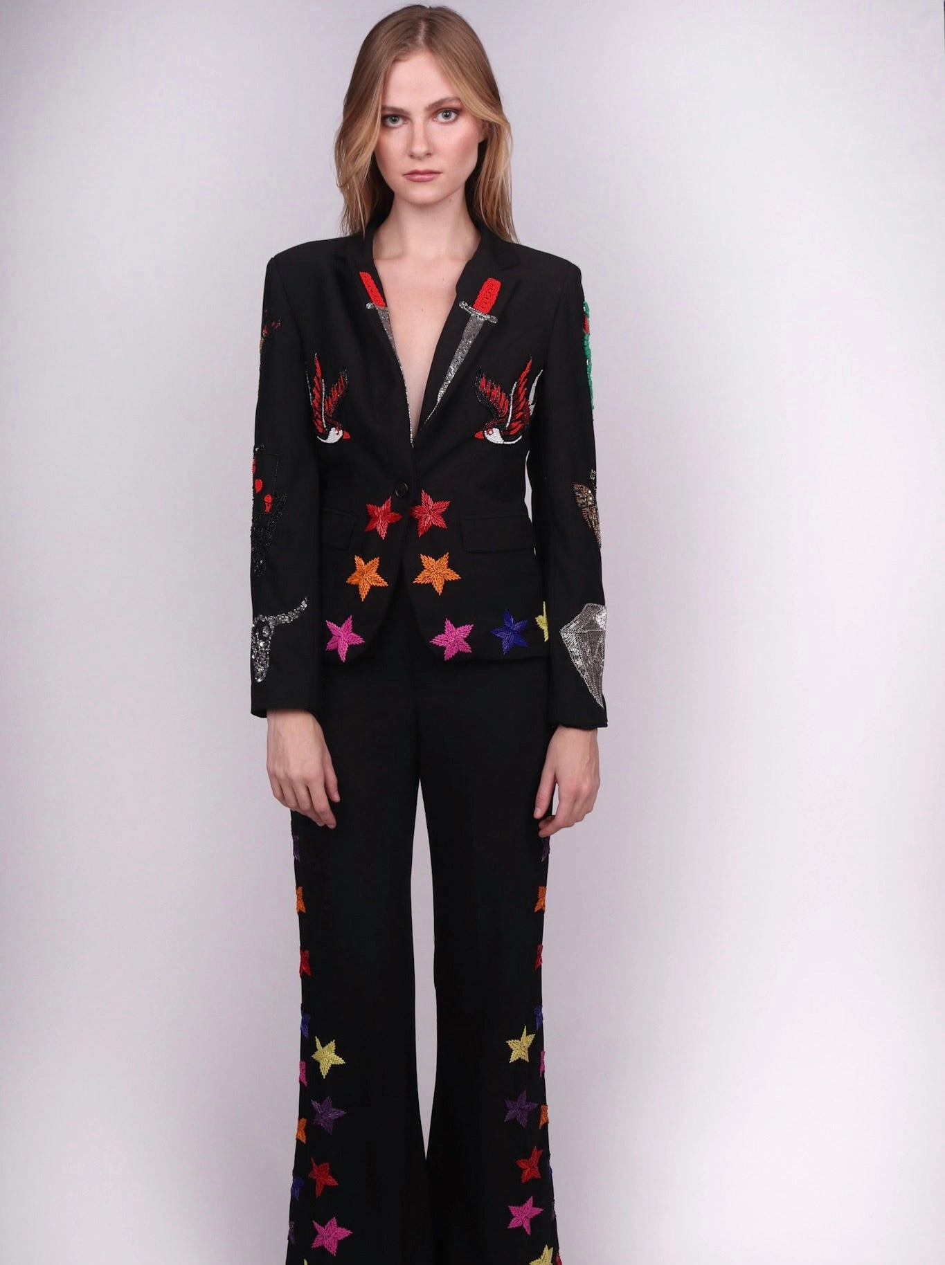 Any Old Iron Tats Suit Non Restrictive Cut Contemporary Fashion