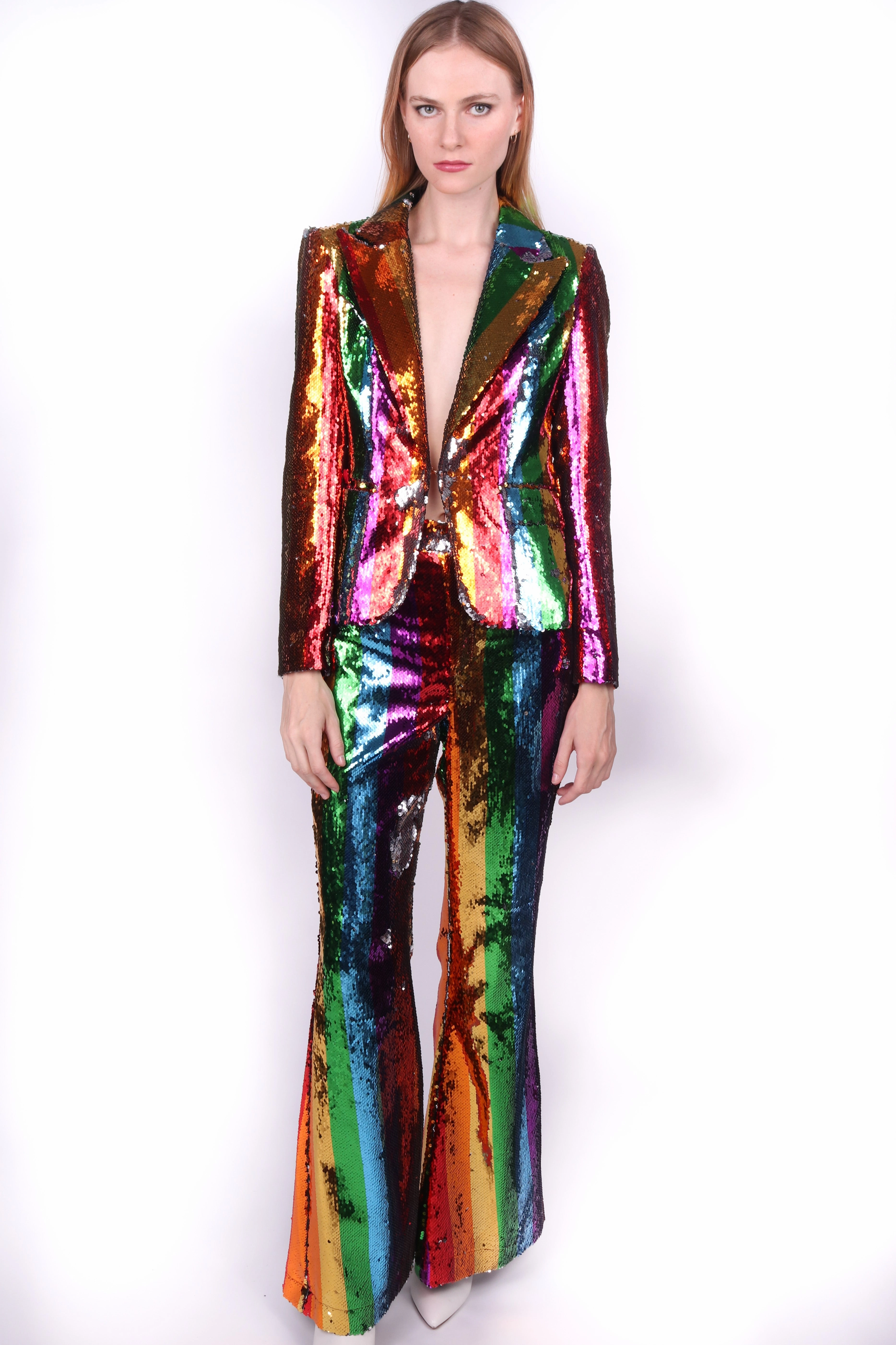 Any Old Iron Woman??s Rainbow Suit Casual Wear