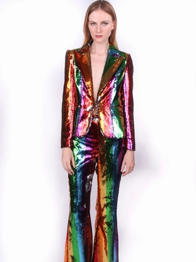 Refined Wear Any Old Iron Woman??s Rainbow Suit