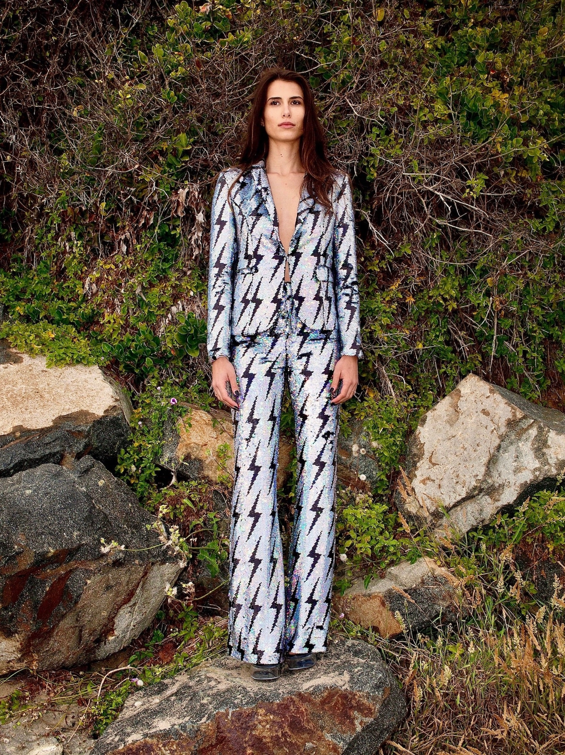 Any Old Iron Women??s Frightening Lightning Suit Luxury Comfort