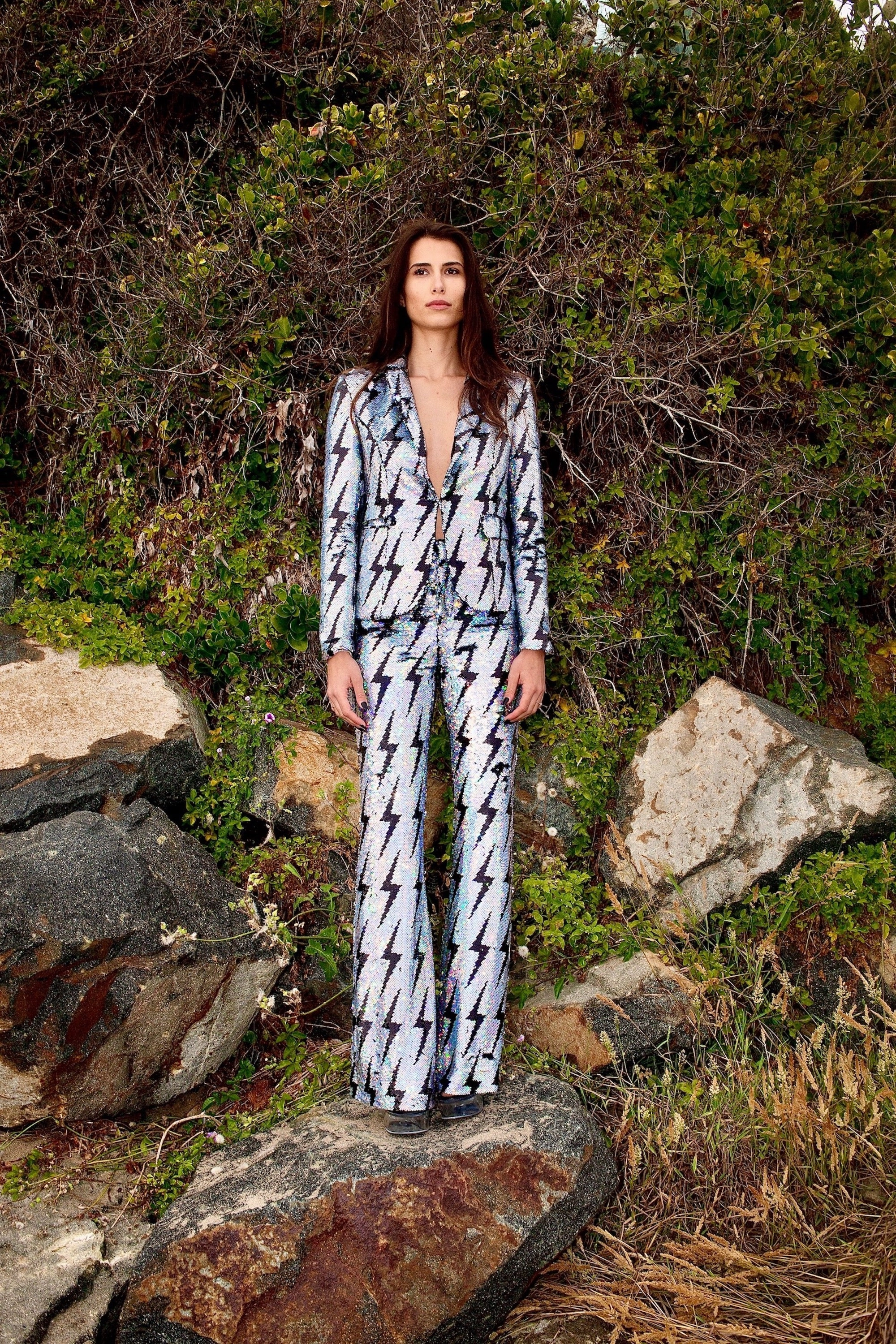 Elegant Fit Any Old Iron Women??s Frightening Lightning Suit