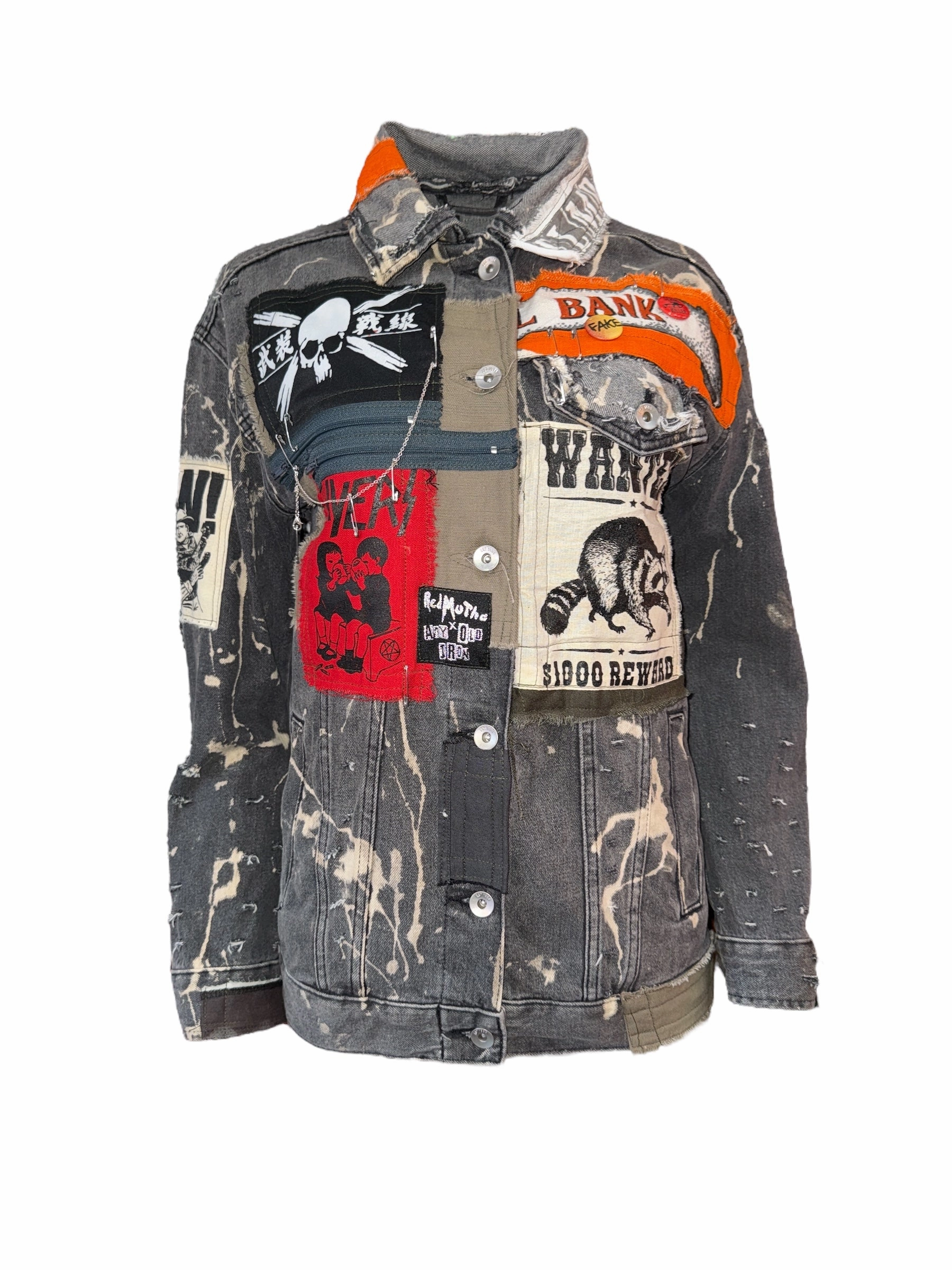 Any Old Iron X Red Mutha Serial Good Time Jean Jacket Urban Gear