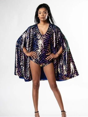 Any Old Iron Zebra Oil Slick Cape musicians