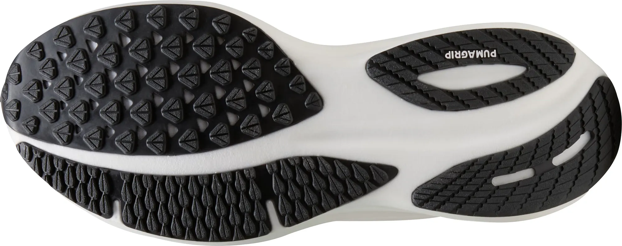 Puma Magnify Nitro 2 Mens Running Shoes - Green padded - straps Responsive Midsole Technology