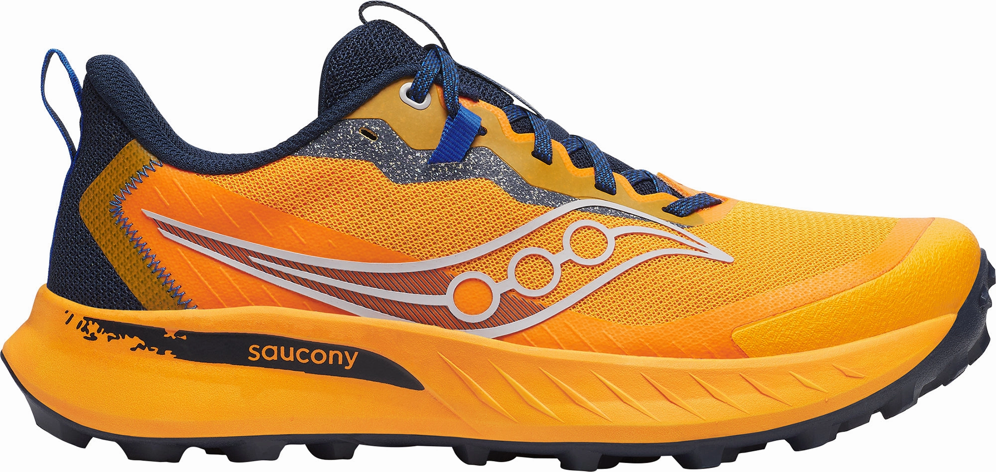Treadmill Optimized running in a dune area shoes Saucony Peregrine 15 Mens Trail Running Shoes - Orange