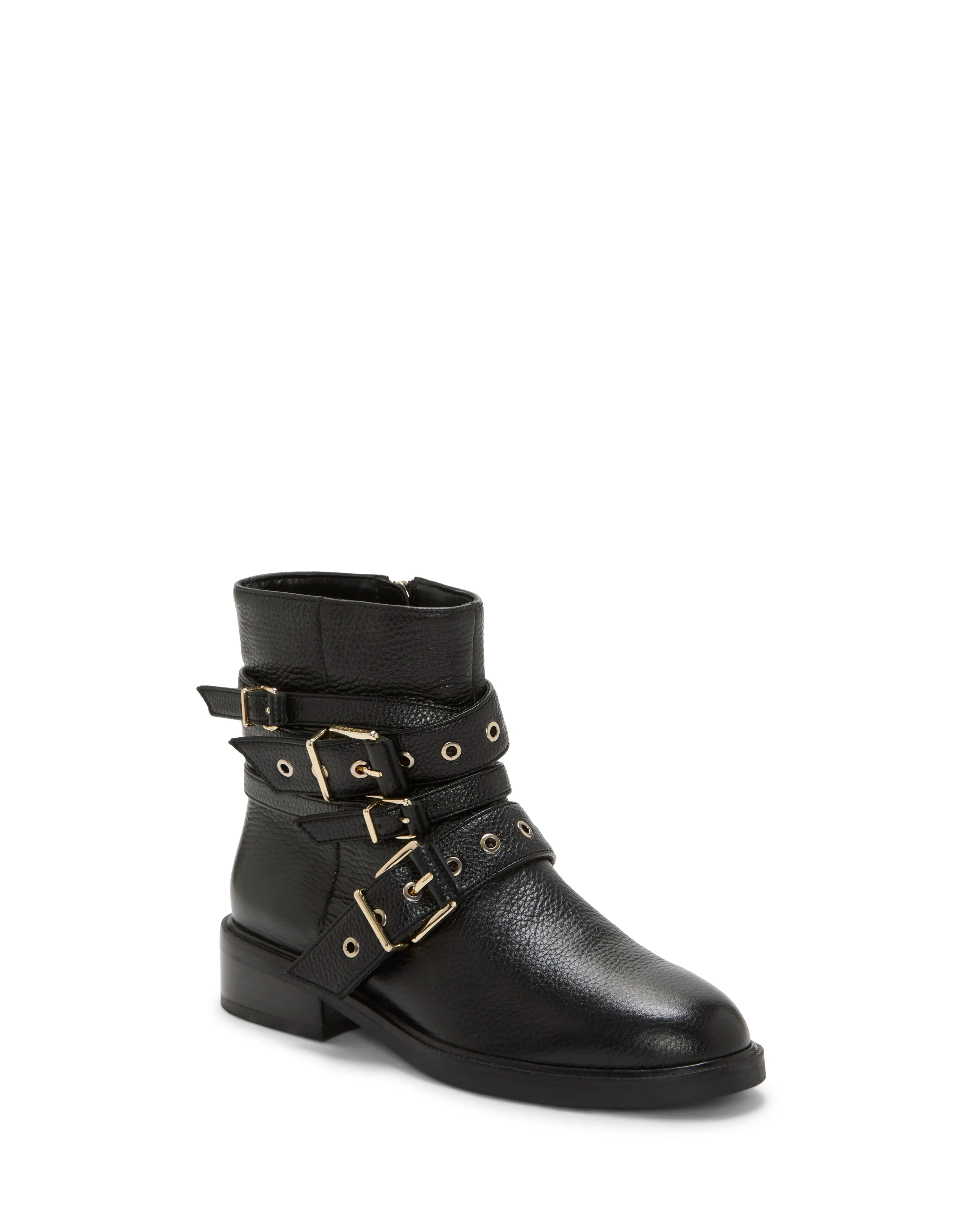 Arielle Multi-Buckle Moto Bootie Street Style Spring Vibe