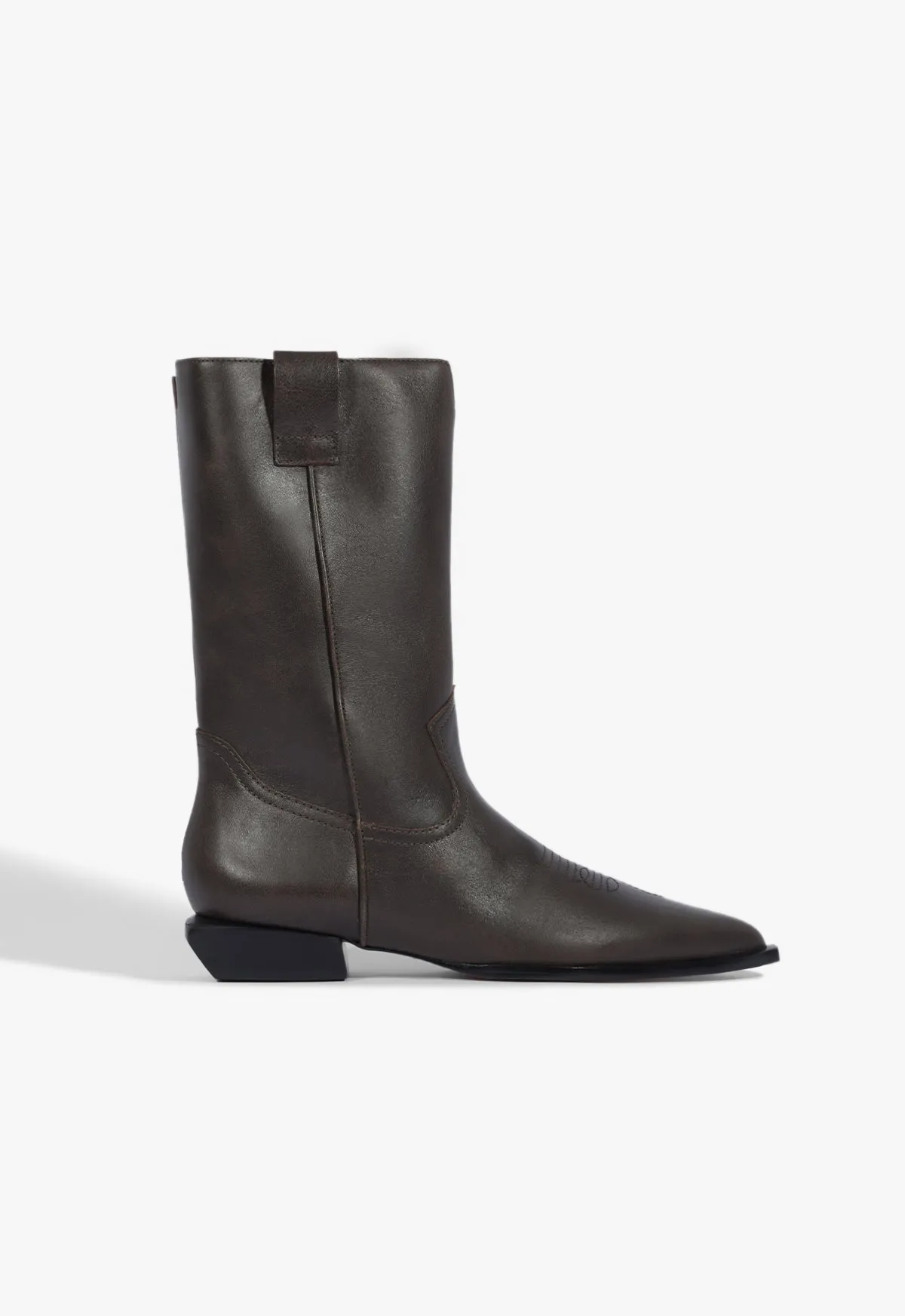 Muddy Path Ashley Leather Bootie