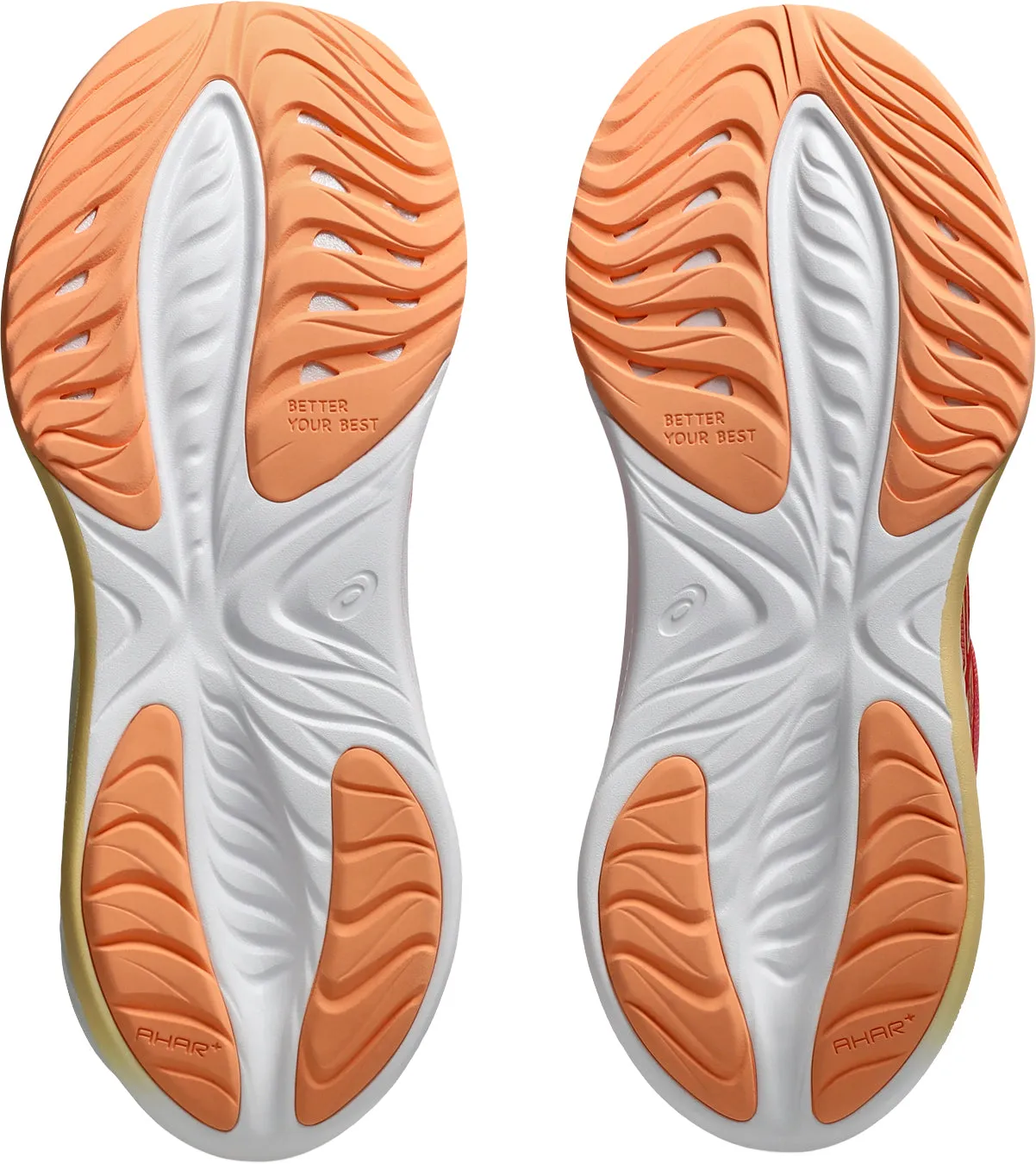 Asics Gel Cumulus 26 GS Junior Running Shoes - Orange trail running footwear Torsion Rigidity System