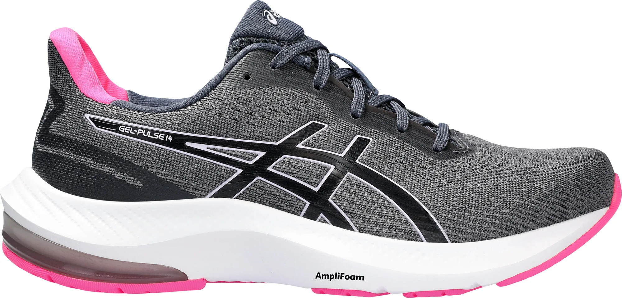 Asics Gel Pulse 14 Womens Running Shoes - Grey comfortable running shoes