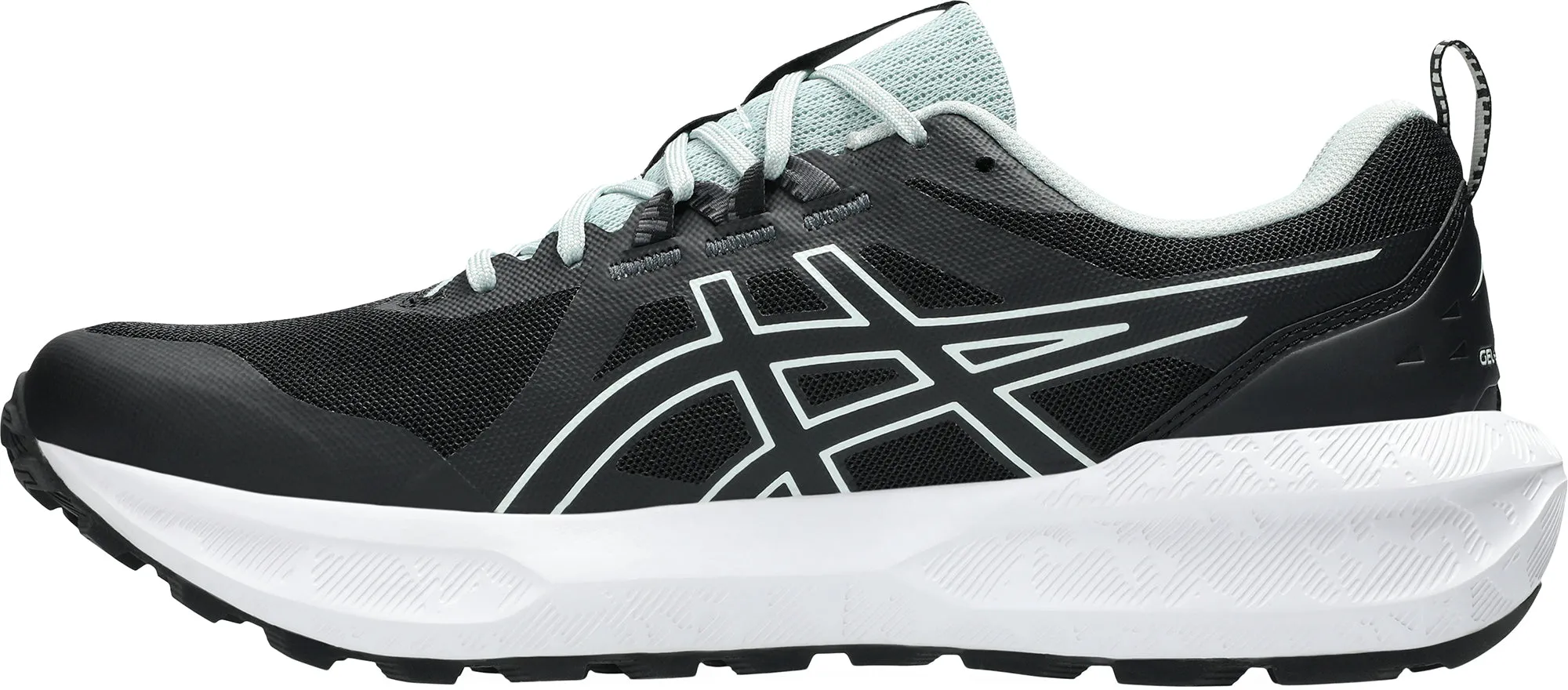 Torsional Rigidity Tech open - toe - feature shoes Asics Gel Sonoma 8 Mens Trail Running Shoes - Black