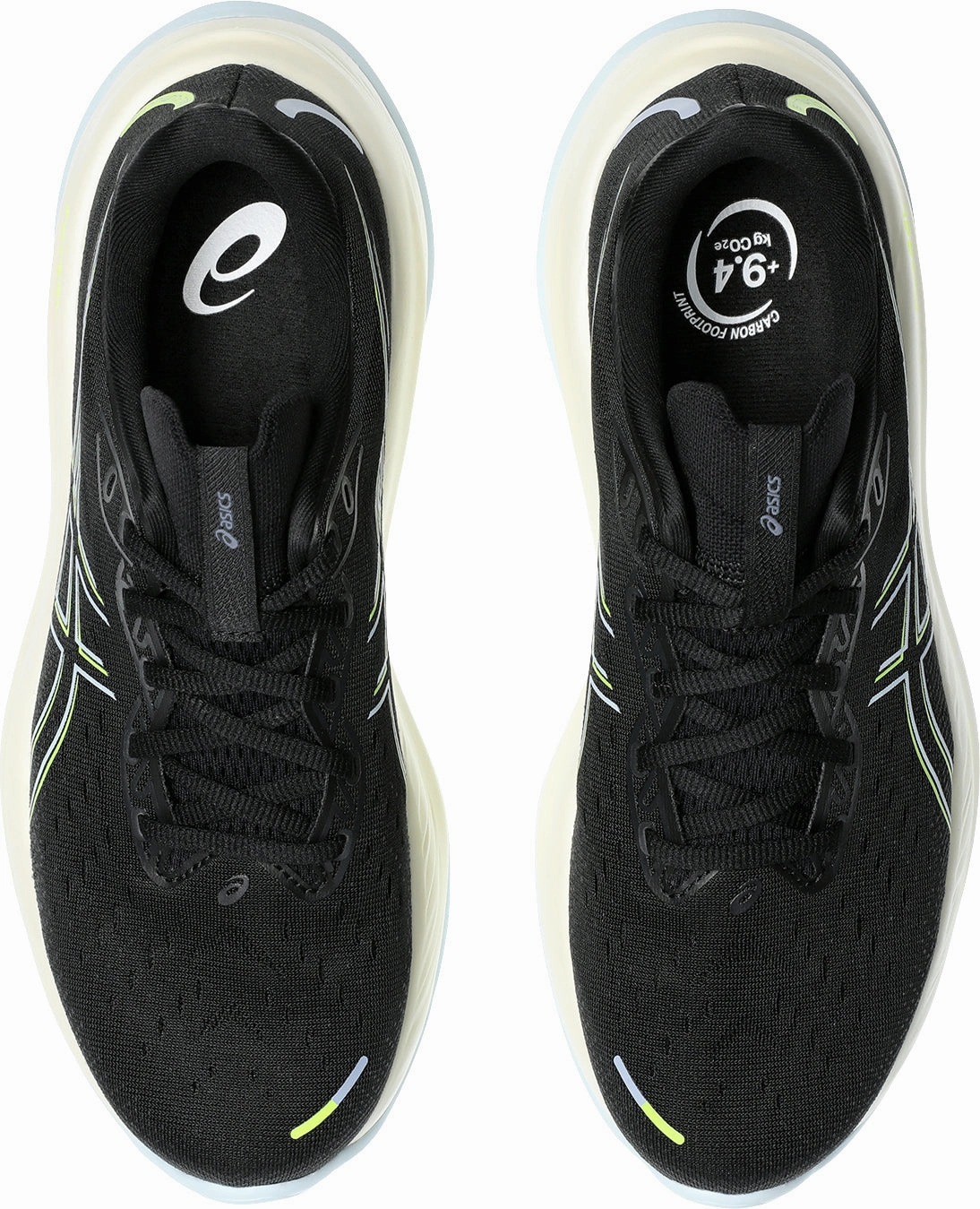 Asics Cumulus 26 Mens Running Shoes - Black Wet Grip Outsole