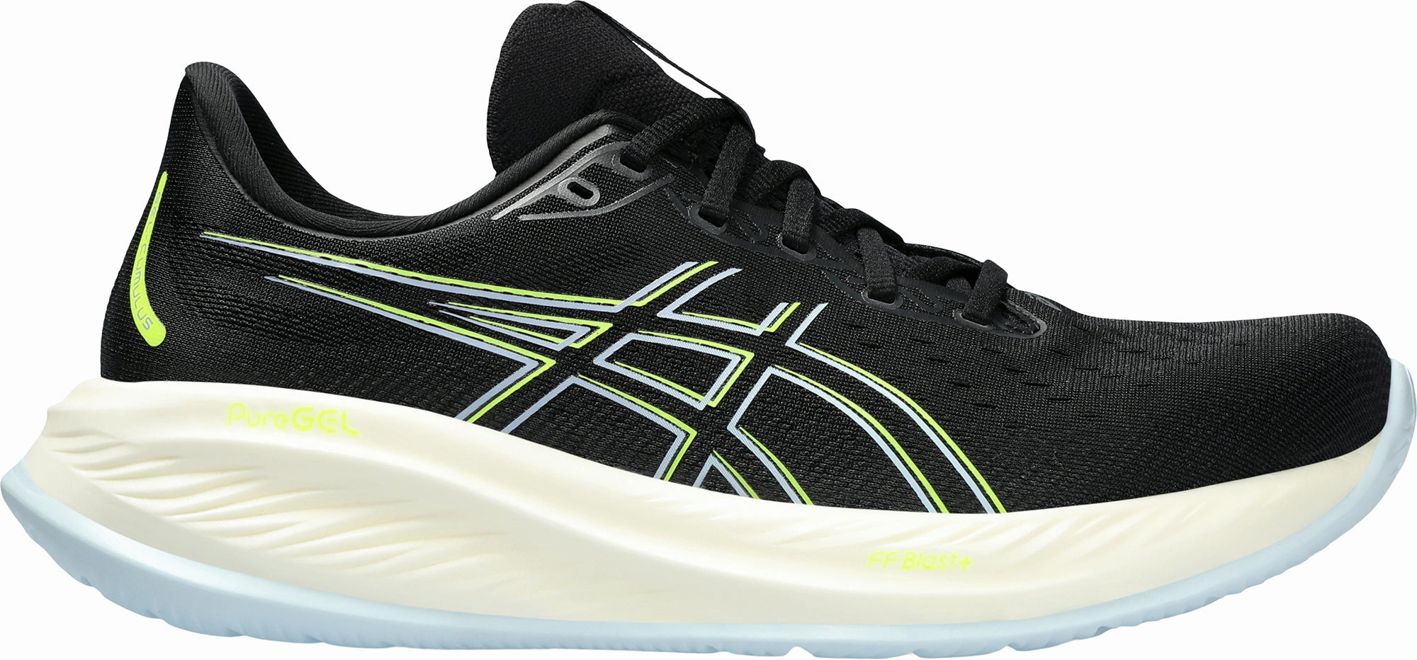 outdoor running footgear Asics Cumulus 26 Mens Running Shoes - Black