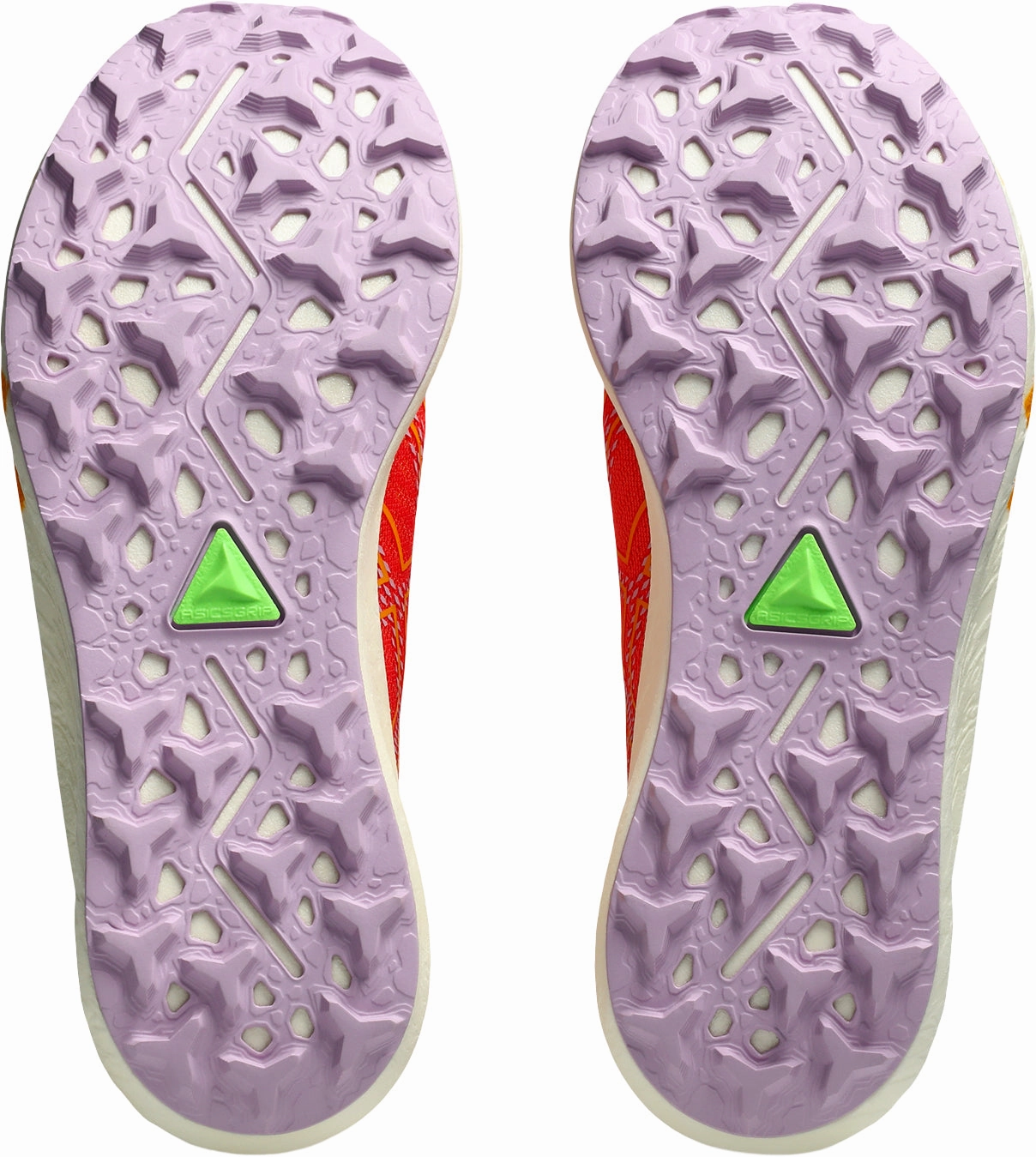 Bright - colored royal - event running wear Asics FujiSpeed 3 Womens Trail Running Shoes - Orange