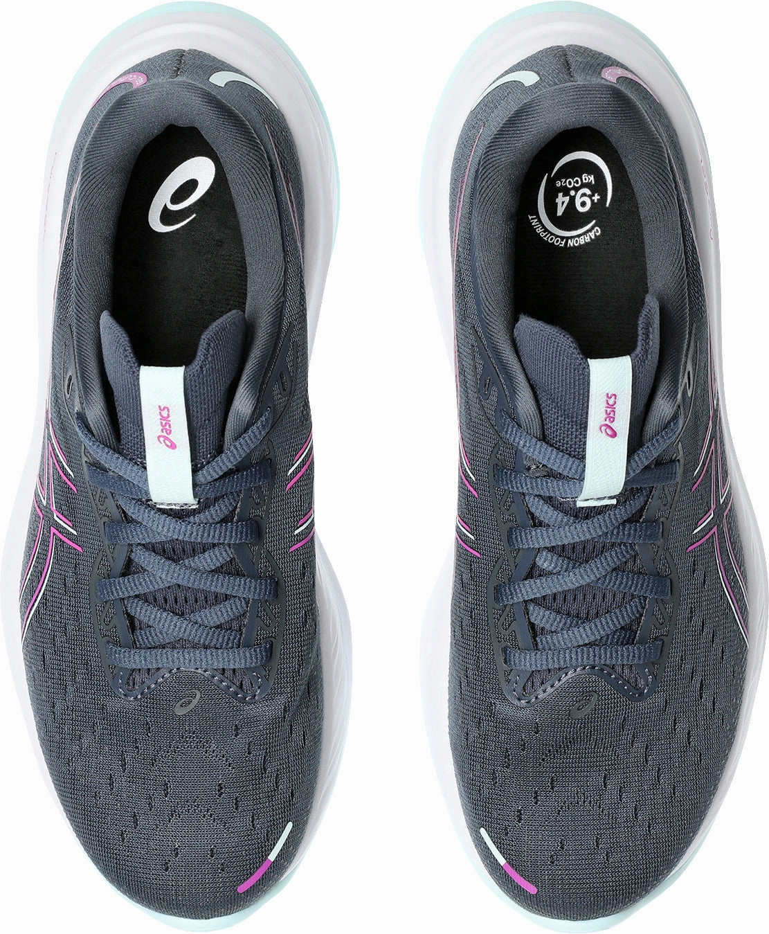 removable footbed shoes running on uneven ground shoes Asics Gel Cumulus 26 Womens Running Shoes - Grey