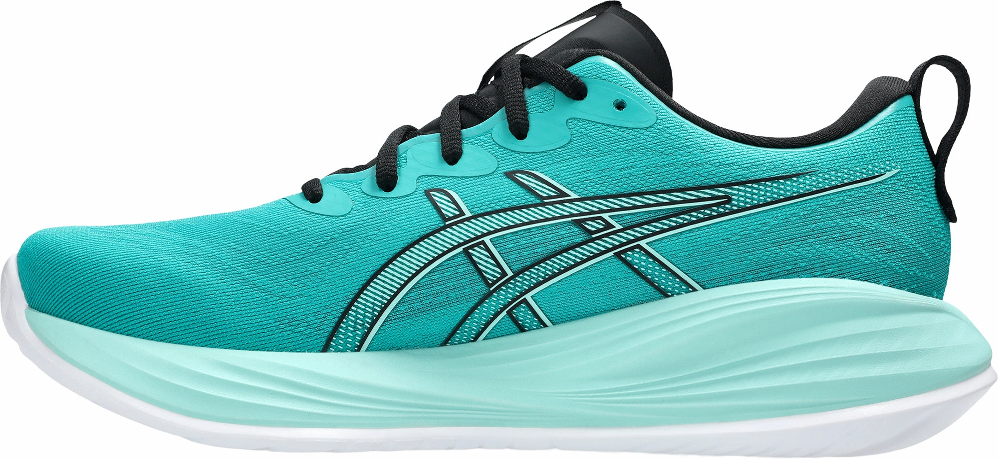 Wet running Asics Gel Cumulus 27 Mens Running Shoes - Green
