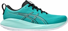 Cloud Like Cushioning Asics Gel Cumulus 27 Mens Running Shoes - Green