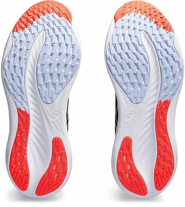 Asics Gel Nimbus 26 Mens Running Shoes - Black running in color runs shoes