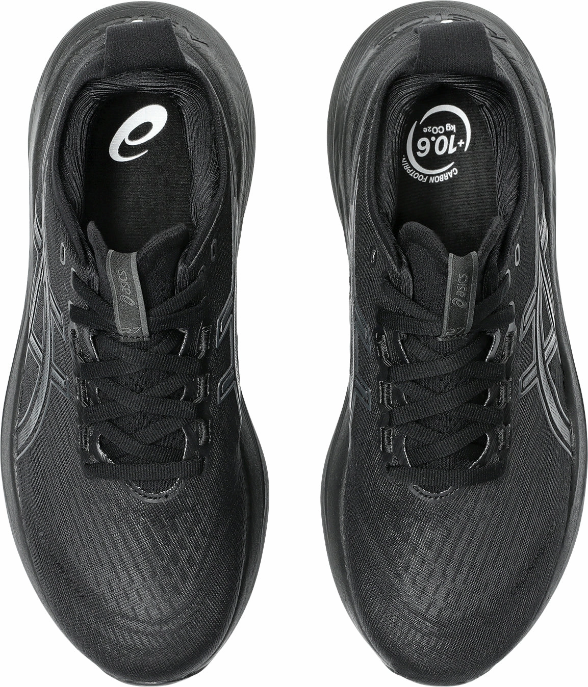 running for stress relief shoes Anaerobic exercise Asics Gel Nimbus 27 Womens Running Shoes - Black