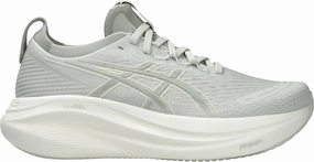 Asics Gel Nimbus 27 Womens Running Shoes - Grey Dynamic Propulsion Plate Friction Reduction Layer