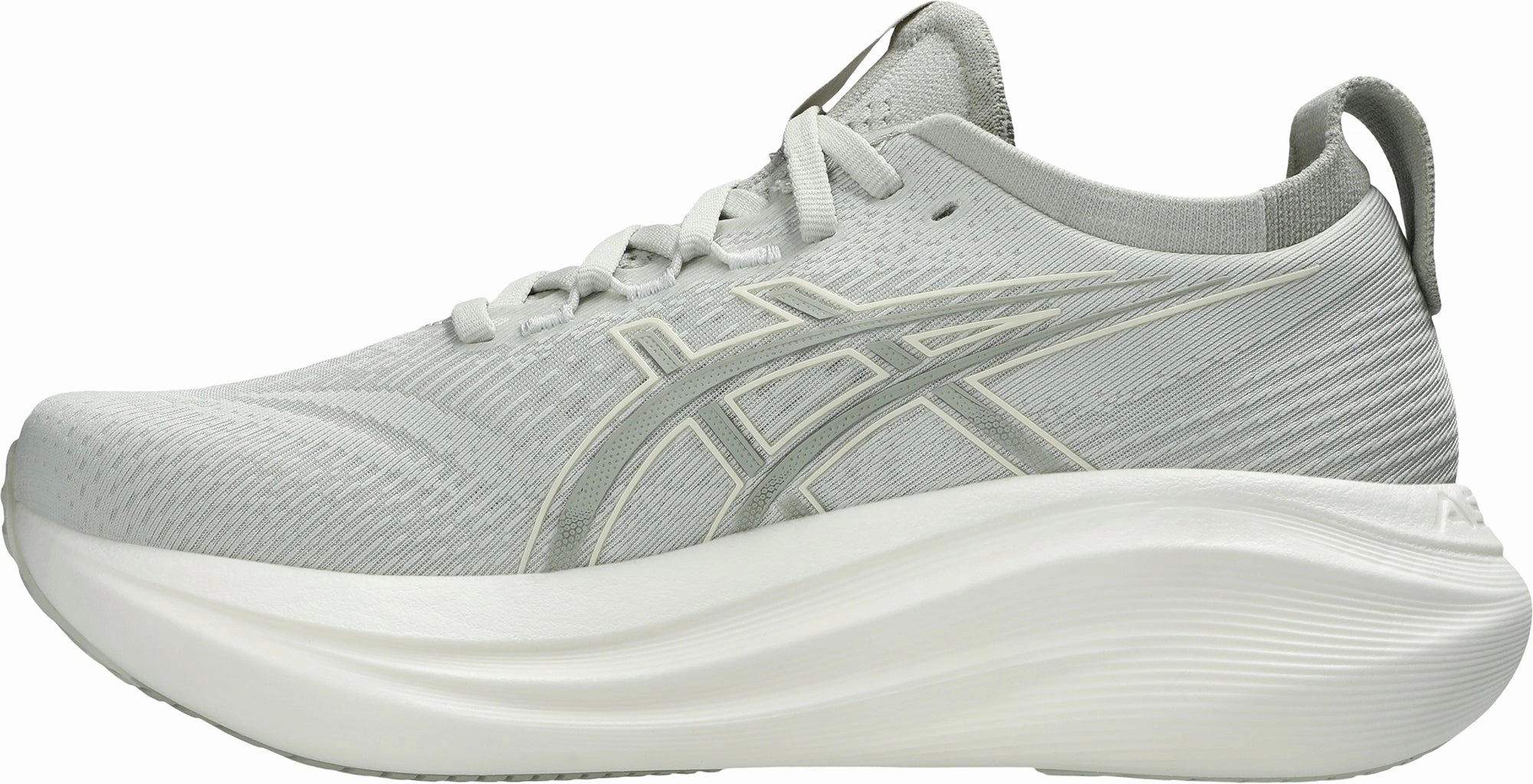 Asics Gel Nimbus 27 Womens Running Shoes - Grey black running shoes