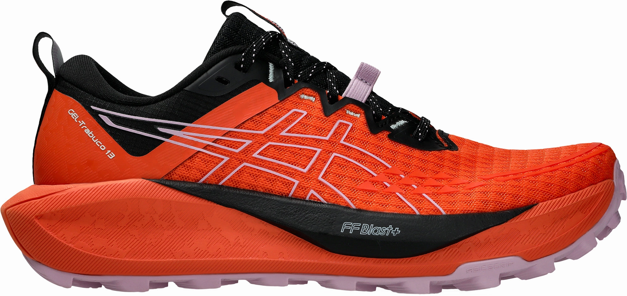 Asics Gel Trabuco 13 Womens Trail Running Shoes - Orange heavy - duty sole shoes