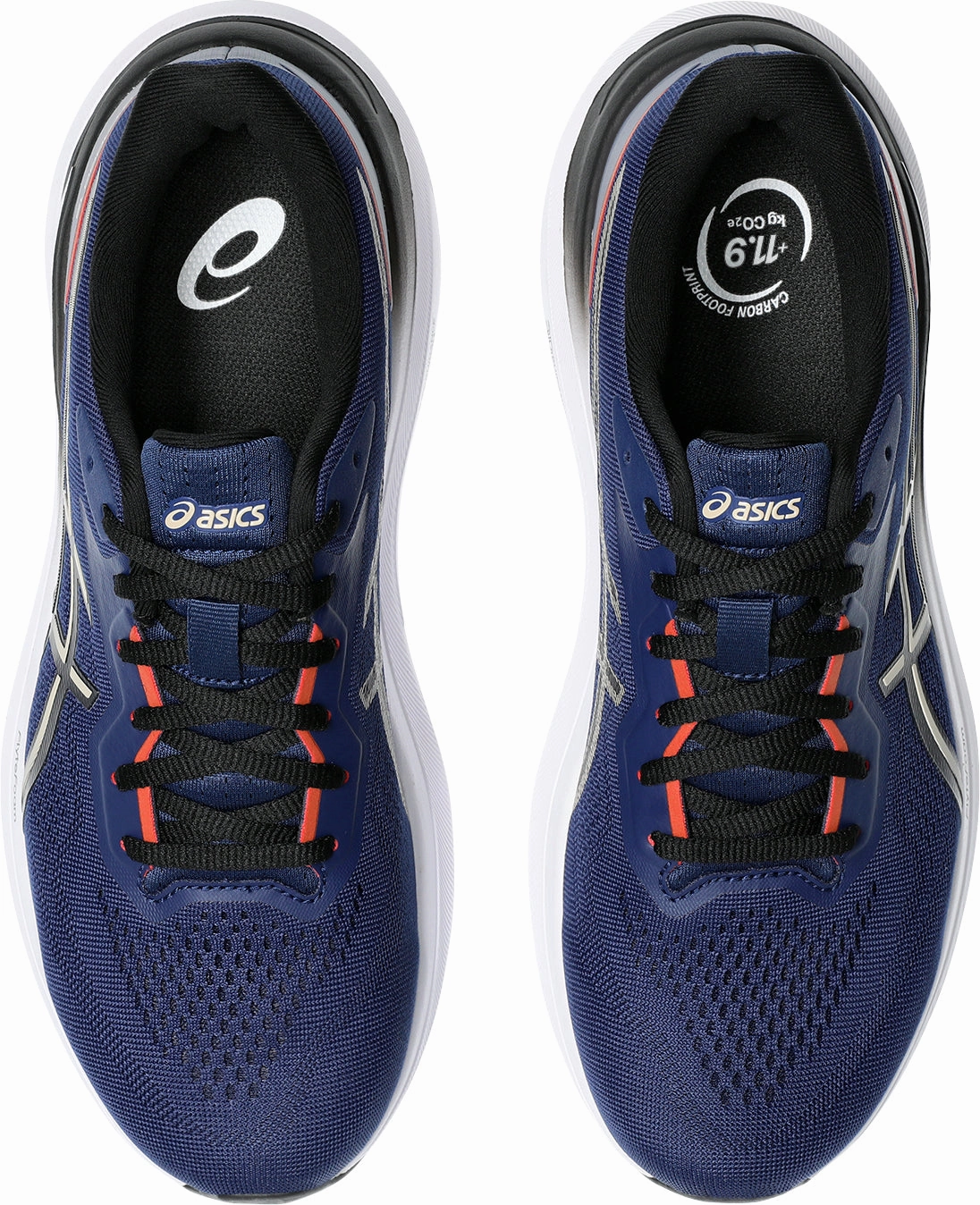 Thermo Regulating Mesh Running Water Bottles Asics GT 1000 13 Mens Running Shoes - Navy