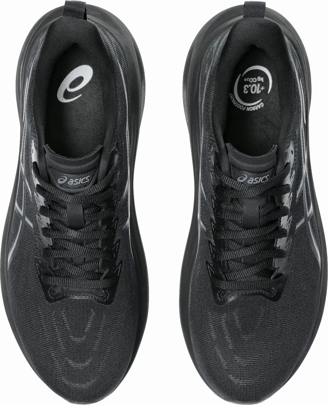 Molded Arch Cradle Asics GT 2000 13 Mens Running Shoes - Black