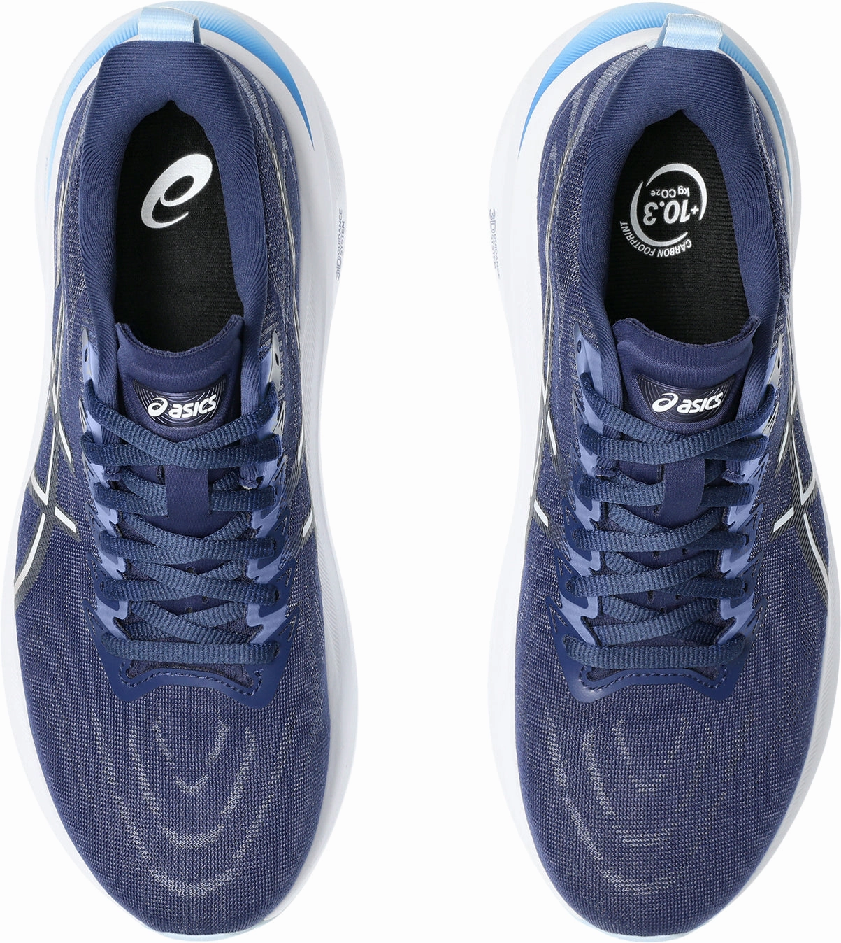 Asics GT 2000 13 Womens Running Shoes - Blue Style - conscious running in winter