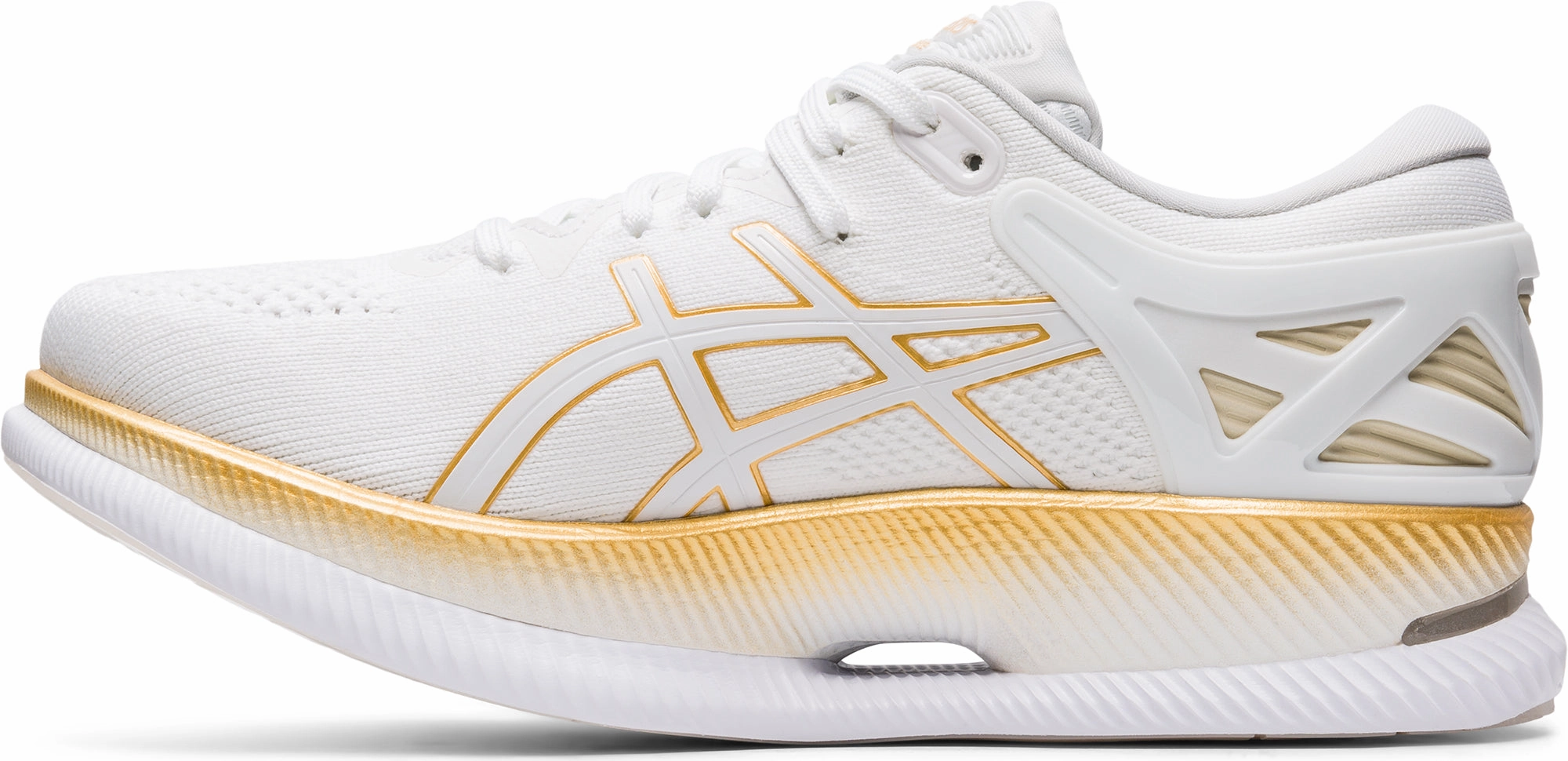 perforated - upper shoes MonoMesh Asics MetaRide Womens Running Shoes - White