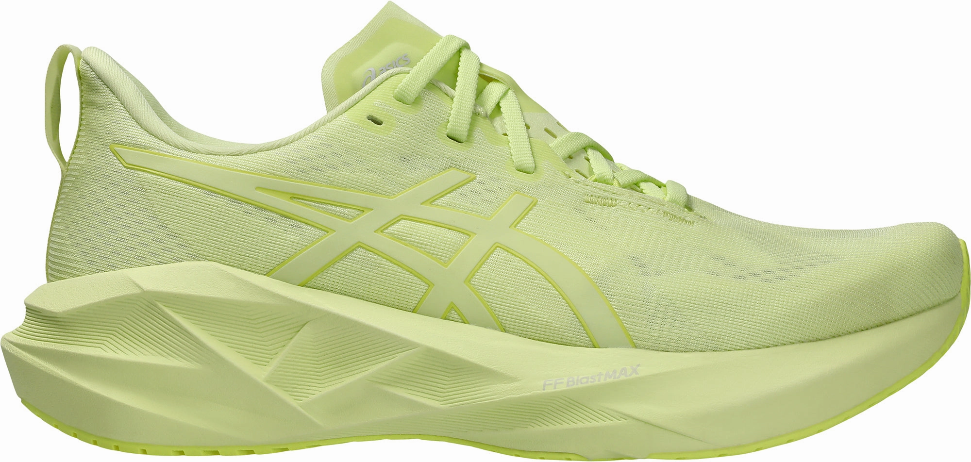 shoe insert smooth - lining Asics NovaBlast 5 Lite-Show Mens Running Shoes - Yellow