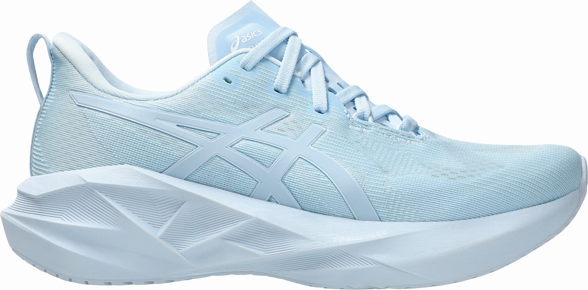 Asics NovaBlast 5 Lite-Show Womens Running Shoes - Blue Enhanced Energy Recovery low - cut