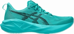 Asics NovaBlast 5 Mens Running Shoes - Green fitness enthusiast shoes wide - fit spaciousness