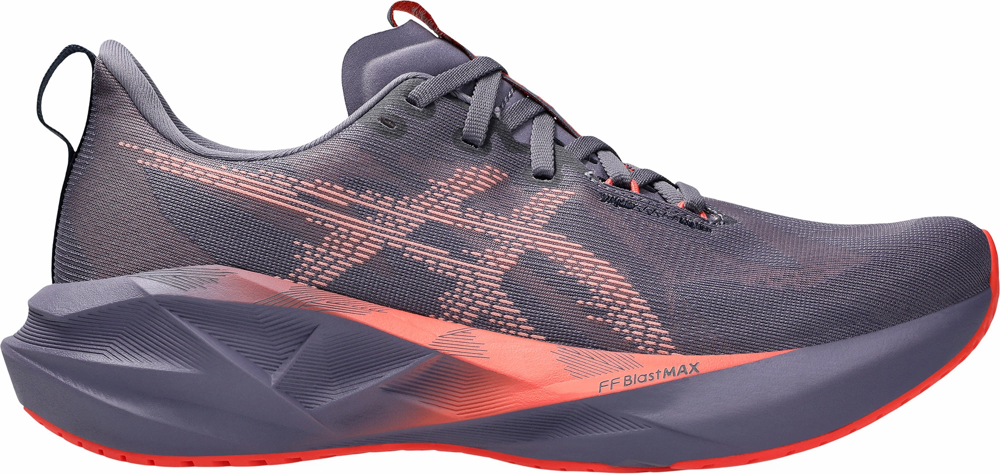 TpuMidsole Road Asics NovaBlast 5 Mens Running Shoes - Purple